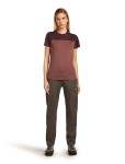 ICEBREAKER Wmns Cool-Lite Sphere III SS Tee Colour, Carob/Java/Cb (vzorek) velikost: S