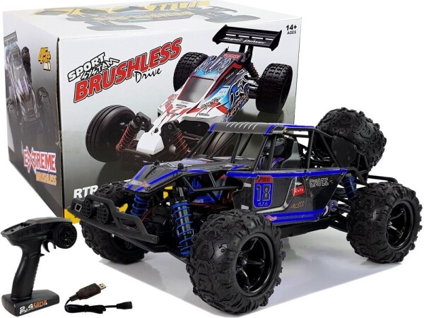 Mamido Auto na dálkové ovládání R/C 4x4 Buggy Enzone 45 km/h modré