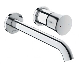 DURAVIT - White Tulip Umyvadlová baterie pod omítku, 2-otvorová instalace, chrom WT1070004010