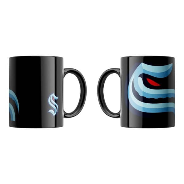 Great Branding Hrnek Seattle Kraken NHL OVERSIZED Logo (330 ml)