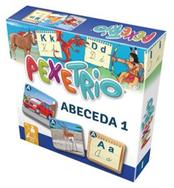 Pexetrio - ABCD 1 abeceda, 1. vydání