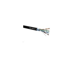 Instalační kabel Solarix venkovní FTP, Cat5E, drát, PE, box 305m SXKD-5E-FTP-PE EDF_10101473