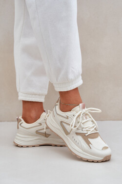 Dámské Sportovní Boty Big Star NN274A096 HI-POLY SYSTEM Béžové 36