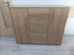 LB BOHEMIA, s.r.o. Komoda Bohemia oboustranně oblá ROZMĚR: (š/v/h) 150 x 100 x 40 cm (TYP 408 OO)