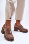 Polobotky na podpatku model 183948 Step in style 38