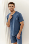 3398 PÁNSKÉ PYŽAMO HENRY 2XL-3XL JEANS 2XL