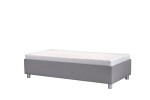 BLANÁŘ NÁBYTEK, a.s. Čalouněná postel FIONA (90 cm) - Šedá ROZMĚR: 90 x 200 cm