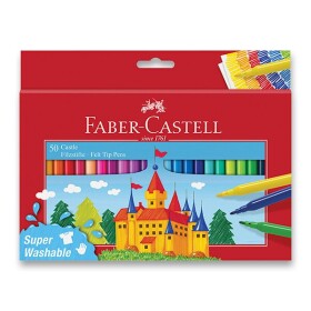 Dětské fixy Faber-Castell Castle, 50ks
