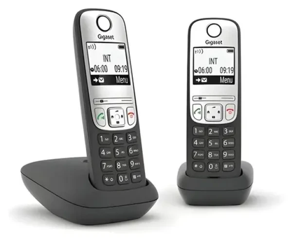 Gigaset A690 Duo černá / Telefon / DECT / 2 sluchátka (L36852-H2810-B101)