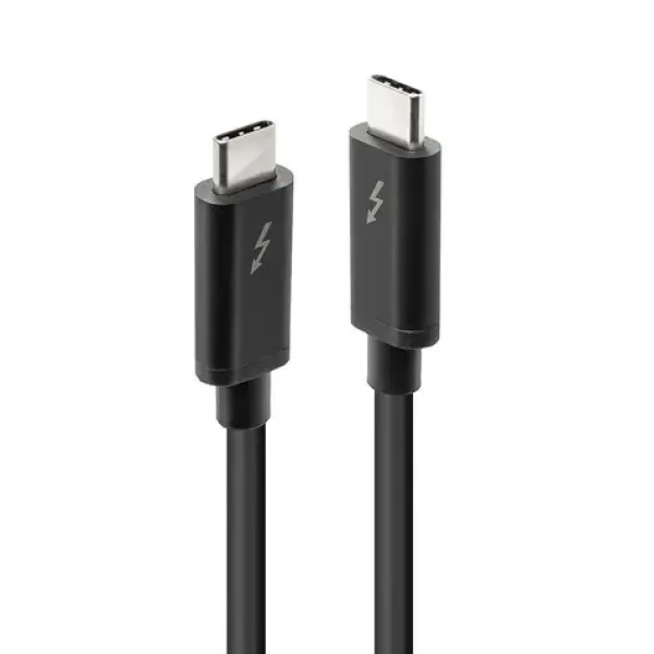 Lindy 41556 černá / Kabel Thunderbolt 3 / 20 Gb/s / pasivní / 1 m (41556)