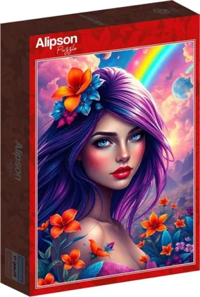 ALIPSON Puzzle Duhová dívka