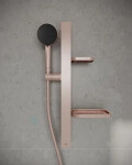 IDEAL STANDARD - ALU+ Set sprchové hlavice, tyče a hadice, 2 proudy, rosé BD586RO