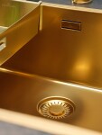 Nerezový dřez Reginox New York 40x40, R35139, Gold Flax R35139