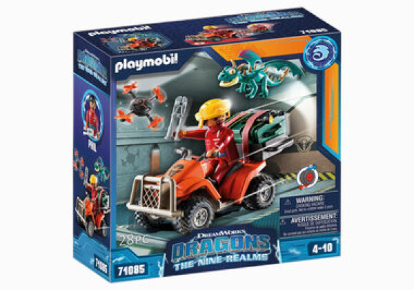 Playmobil 71085 Dragons Devět říší Icaris Quad a Phil