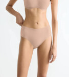 Dámské kalhotky GO Daily Cotton Midi - BROWN - béžové 00LZ - SLOGGI BROWN XXL