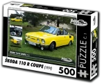 RETRO-AUTA Puzzle č. 1 Škoda 110 R Coupe (1974)