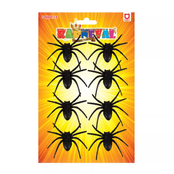 Ptakoviny.cz Pavouci dekorace 8ks