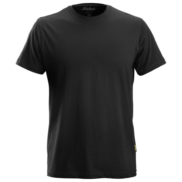 Snickers Workwear Tričko Classic s krátkým rukávem černé velikost 2XL (25020400008-B)