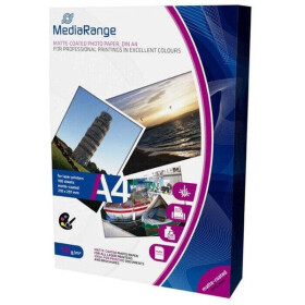 MediaRange A4 matný fotopapír 100 listů 120g / laser (MRINK106)
