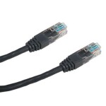 DATACOM Patch kabel UTP CAT5E / 10m / černý (NPPDTC1056)