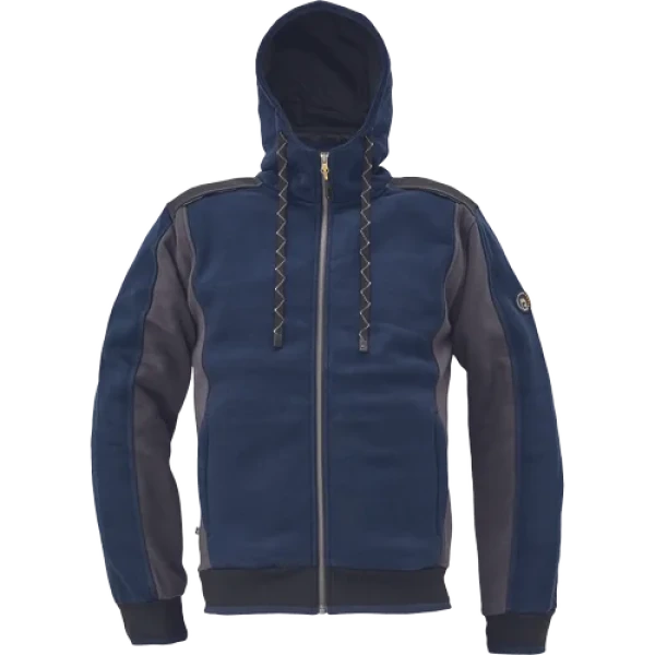 CERVA DAYBORO mikina s kapucí navy 3XL 0306007441006