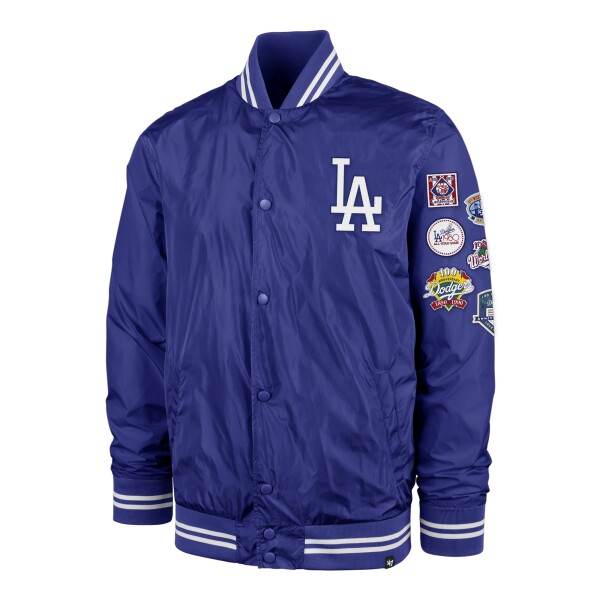 47 Brand Pánská bunda Los Angeles Dodgers MLB Cooperstown Dalston Bomber Velikost: S