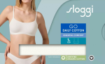 Dámský top GO Daily Cotton Top - Sloggi černá (0004) 000M