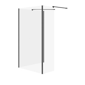 CERSANIT - SET B799 WALK-IN MILLE FIX STĚNA ČERNÁ 90X100X30X200 VIR S601-186