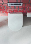 DURAVIT - ME by Starck Závěsné WC, Rimless, s HygieneGlaze, alpská bílá 2530092000