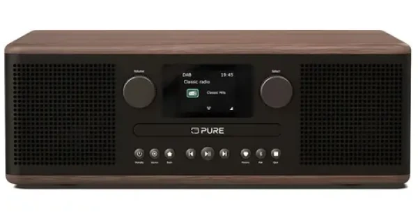 Pure Classic C-D6 černá / CD přehrávač / DAB+ / FM / Bluetooth 5.3 / 2x15 W (252985)