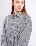 Carhartt WIP W' L/S Daldry Shirt Daldry Stripe, Black/Wax S