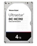 WD Ultrastar DC HC310 7K6 4TB / HDD / 3.5 SAS 12Gbs / 7 200 rpm / 512E SE P3 / 256MB cache / pro NAS (0B36048)