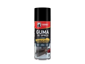 Guma ve spreji DEBBEX černá 400ml
