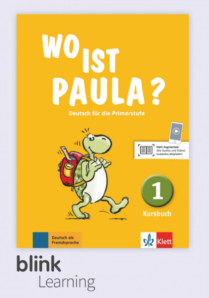 Wo ist Paula? 1 – Digitale BlinkLearning – Kursbuch – Lernende (14 měsíců)