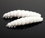 Libra Lures Larva White - 4,5cm 8ks,Libra Lures Larva White - 4,5cm 8ks