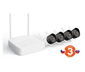 Tenda K4W-3TC - kamerový WiFi set, 4x IP 2K kamera, NVR rekordér, zvuk, noční vidění EDF_436387