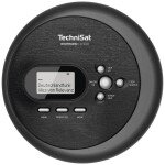 TechniSat Digitradio CD 2GO BT CD-rádio DAB+, FM Bluetooth, CD černá