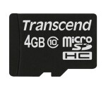 TRANSCEND MicroSDHC karta 4GB Class 10, bez adaptéru EDF_325066