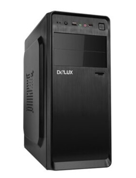 Crono DW602 černá / PC skříň / ATX / Micro-ATX / ITX / bez zdroje / bez ventilátorů (DW602)
