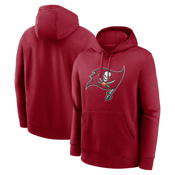 Pánská mikina Tampa Bay Buccaneers NFL Nike Club Logo Hoodie Velikost: XL