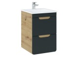 COMAD - Skříňka pod umyvadlo 40cm 2 zásuvkyARUBA COSMOS 5907611647370