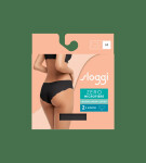 Dámské kalhotky ZERO Microfibre 2.0 Hipster 2P - BLACK - černé 0004 - SLOGGI BLACK XS