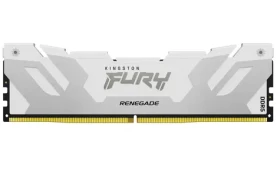 Kingston Fury Renegade White 16GB (1x16GB) DDR5 7200MHz / CL38 / DIMM / On-Die ECC / XMP / 1.45V (KF572C38RW-16)