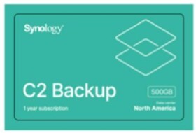 Synology C2 Backup - 500 GB (C2 BACKUP 500G-1Y (EU))