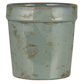 Ib Laursen Keramický obal na květináč Marina Ø 11,5 cm, šedá barva, keramika