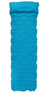 Spokey AIR BED PILLOW BIG modrá / Nafukovací matrace / 213 x 62 x 6 cm / R-Value 2.5 (5905339410610)