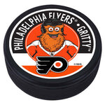 Mustang Puk Philadelphia Flyers NHL Gritty Mascot Textured Puck