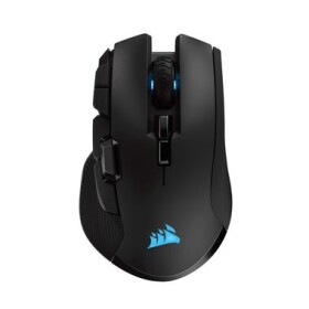 Corsair Ironclaw RGB Wireless černá / Bezdrátová optická myš / 18000 DPI / 10 tlačítek / RGB / Bluetooth / USB dongle (CH-9317011-EU)