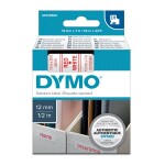 Dymo originální páska do tiskárny štítků, Dymo, 91204, S0721640, černý tisk/zelený podklad, 4m, 12mm, LetraTag plastová páska