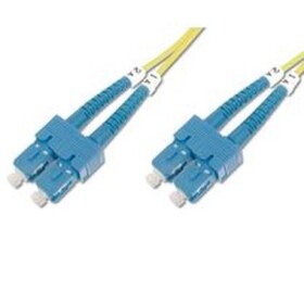 DIGITUS Fiber Optic Patch Cord, SC to SC Singlemode 09/125 µ, Duplex Length 2m (4016032248743)